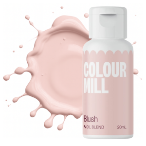 Barwnik olejowy do mas tłustych kremu czekolady pudrowy róż blush colour mill 20ml