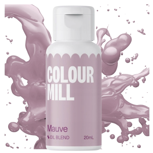 Barwnik olejowy do mas tłustych kremów czekolady różowy mauve colour mill 20ml Barwnik olejowy do mas tłustych kremów czekolady różowy mauve colour mill 20ml