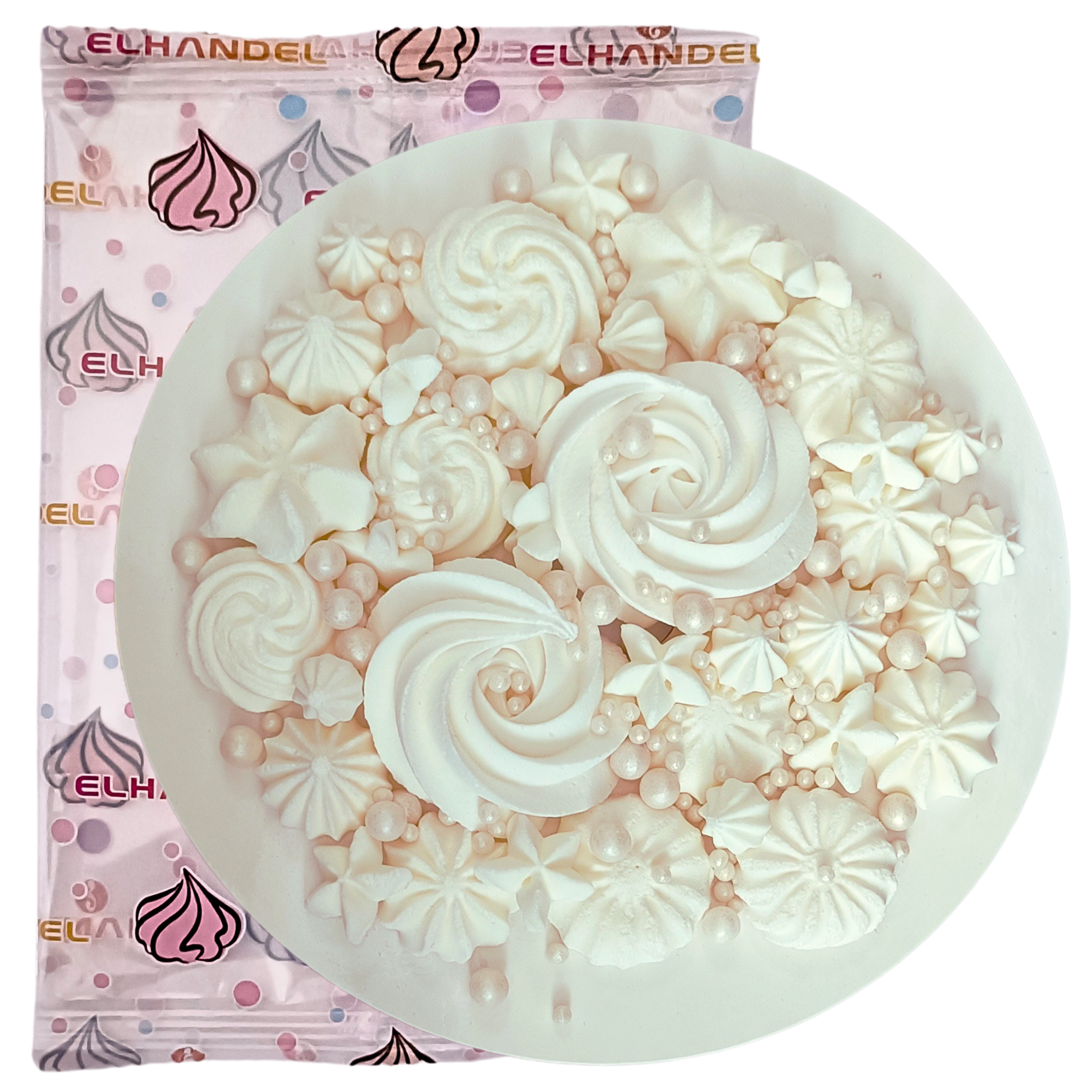 Posypka ozdoby na tort bezy dekoracje urodzinowe kolorowe beziki perełki 60g Posypka ozdoby na tort bezy dekoracje urodzinowe kolorowe beziki mix
