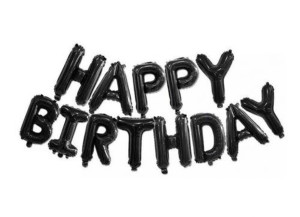 Balon foliowy baner dekoracja urodziny happy birthday BALON FOLIOWY DEKORACJA URODZINY HAPPY BIRTHDAY