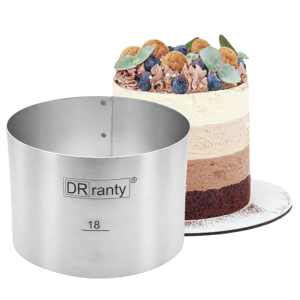 Opaska rant stały obręcz do tortu ciasta forma średnica 18cm wysokość 12cm Dorosiowe Ranty Opaska rant stały obręcz do tortu ciasta forma średnica 18cm wysokość 12cm Dorosiowe Ranty