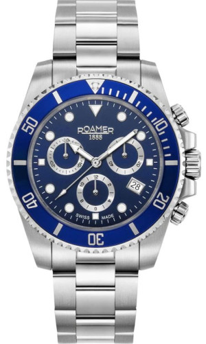 TOP 1 - Zegarek męski ROAMER 851837-41-45-20 Deep Sea 100