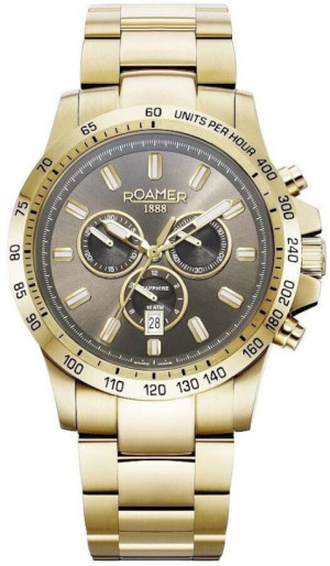 TOP 1 - Zegarek męski ROAMER 861837-48-55-20 Rimini Chrono