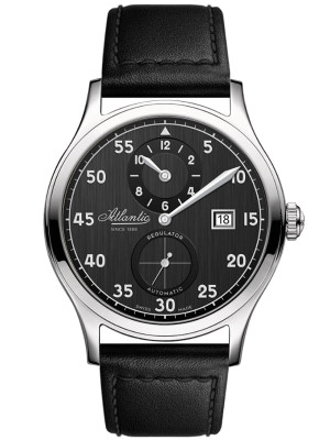 TOP 1 - Zegarek męski ATLANTIC WORLDMASTER REGULATOR 53781.41.63