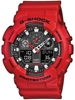 TOP 1 - Zegarek męski G-SHOCK ORIGINAL GA-100B-4AER