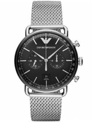 TOP 1 - Zegarek męski EMPORIO ARMANI AR11104 - AVIATOR
