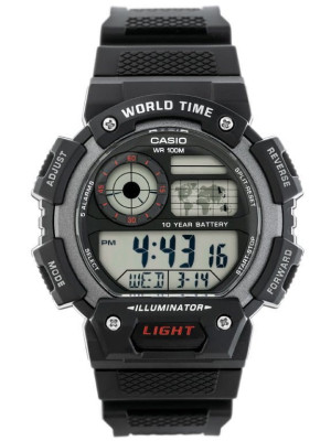 TOP 1 - Zegarek męski CASIO AE-1400WH-1AVDF