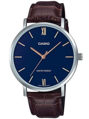 TOP 1 - Zegarek męski CASIO MTP-VT01L-2B