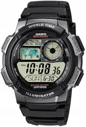 TOP 1 - Zegarek męski CASIO AE-1000W-1BVDF