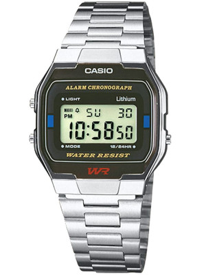 TOP 1 - Zegarek CASIO A163WA-1QES Unisex