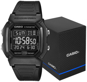TOP 1 - Zegarek męski CASIO W-800H-1BVES