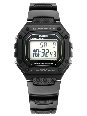 TOP 1 - Zegarek męski CASIO W-218H-1AVEF
