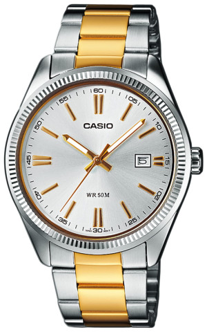 TOP 1 - Zegarek męski CASIO MTP-1302PSG-7AVEF