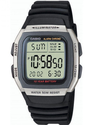 TOP 1 - Zegarek męski CASIO W-96H-1A
