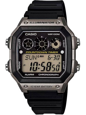 TOP 1 - Zegarek męski CASIO AE-1300WH-8A