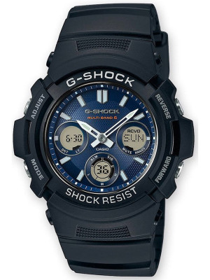 TOP 1 - Zegarek męski CASIO G-SHOCK AWG-M100SB-2AER