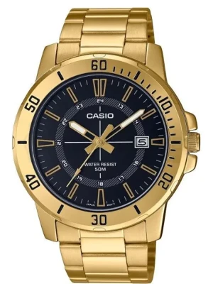 TOP 1 - Zegarek męski CASIO MTP-VD01G-1CVUDF