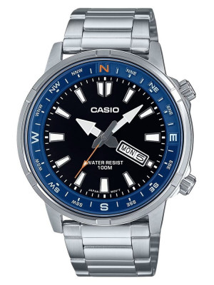 TOP 1 - Zegarek męski CASIO MTD-130D-1A2