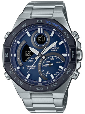 TOP 1 - Zegarek męski CASIO EDIFICE ECB-950DB-2AEF