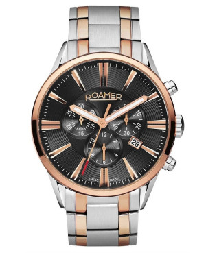TOP 1 - Zegarek męski ROAMER 508837-49-85-50 Superior Chrono