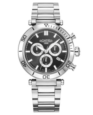 TOP 1 - Zegarek męski ROAMER 994837-41-85-20 Toscana Chrono