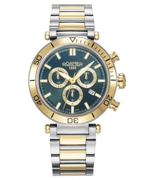 TOP 1 - Zegarek męski ROAMER 994837-47-75-20 Toscana Chrono