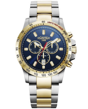 TOP 1 - Zegarek męski ROAMER 861837-47-45-20 Rimini Chrono