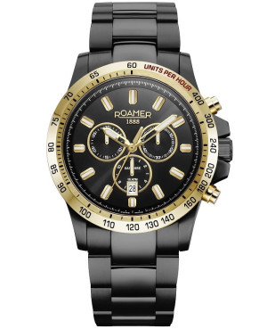 TOP 1 - Zegarek męski ROAMER 861837-49-55-20 Rimini Chrono