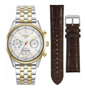 TOP 1 - Zegarek męski ROAMER 856982-47-15-70 Sportivo Set