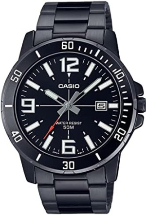 TOP 1 - Zegarek męski CASIO MTP-VD01B-1B