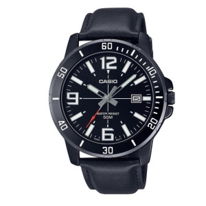 TOP 1 - Zegarek męski CASIO MTP-VD01BL-1B