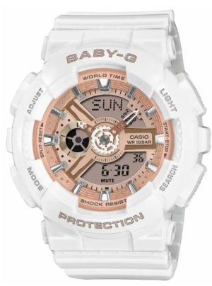 TOP 1 - Zegarek damski Casio G-BABY BA-110X-7A1ER