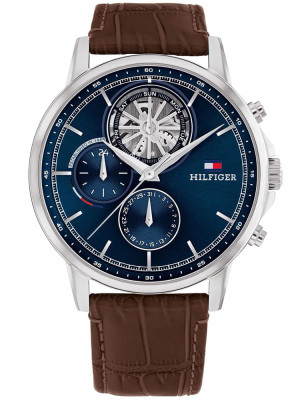 TOP 1 - Zegarek męski Tommy Hilfiger 1710629 Steward Open Heart
