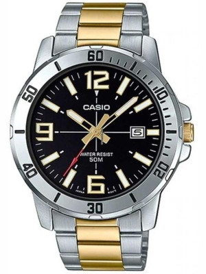 TOP 1 - Zegarek męski CASIO MTP-VD01SG-1B