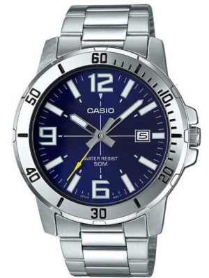 TOP 1 - Zegarek męski CASIO MTP-VD01D-2B