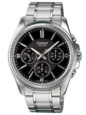 TOP 1 - Zegarek męski CASIO MTP-1375D-1AVDF