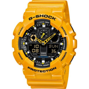 TOP 1 - Zegarek Casio G-Shock GA-100A-9AER