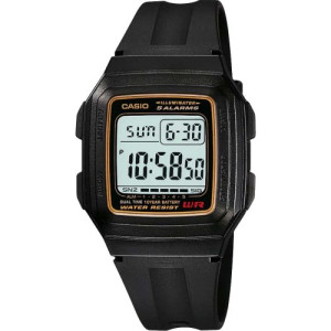TOP 1 - Zegarek Casio Retro F-201WA-9ADF