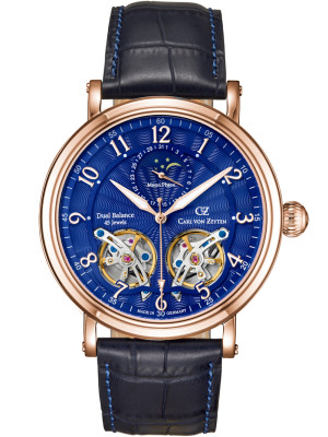 TOP 1 - Zegarek Carl von Zeyten CVZ0054RBLS