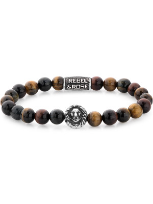 TOP 1 - Bransoletka Rebel & Rose RR-8L028-S-L+