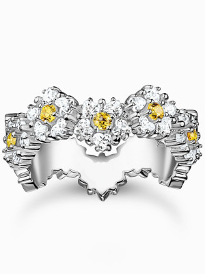 TOP 1 - Pierścionek Thomas Sabo TR2337-051-4-54