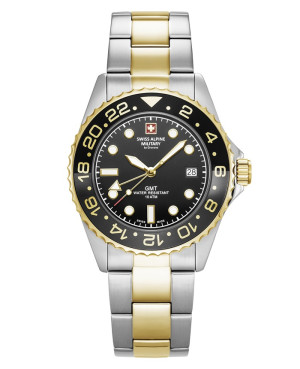 TOP 1 - Zegarek Swiss Alpine Military Master Diver GMT SAM7052.1142