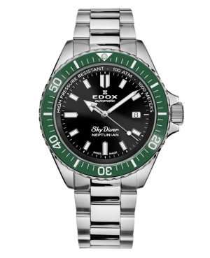 TOP 1 - Zegarek EDOX Skydiver Neptunian Automatic 80120-3VM-NIN