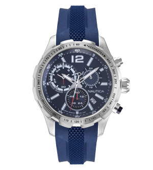 TOP 1 - Zegarek Nautica Long Beach Chrono Set NAPLECR02