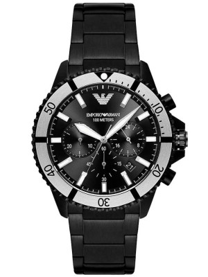 TOP 1 - Zegarek męski EMPORIO ARMANI AR80050 - DIVER