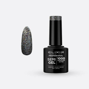 Ημιμόνιμο βερνίκι 8ml – #1000 (Unspecified Glitter)