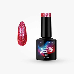 Ημιμόνιμο βερνίκι Diamond 8ml – #1227 (Fire Opal)
