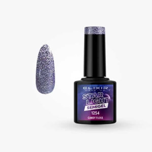 Ημιμόνιμο βερνίκι Star Light 8ml – #1254 (Candy Floss)