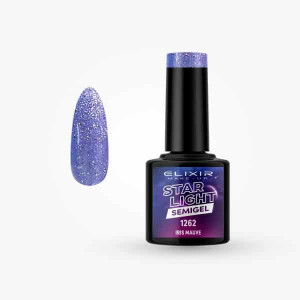 Ημιμόνιμο βερνίκι Star Light 8ml – #1262 (Iris Mauve)