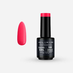 Pro. Ημιμόνιμο βερνίκι 15ml – #128 (Fashion Fuchsia)